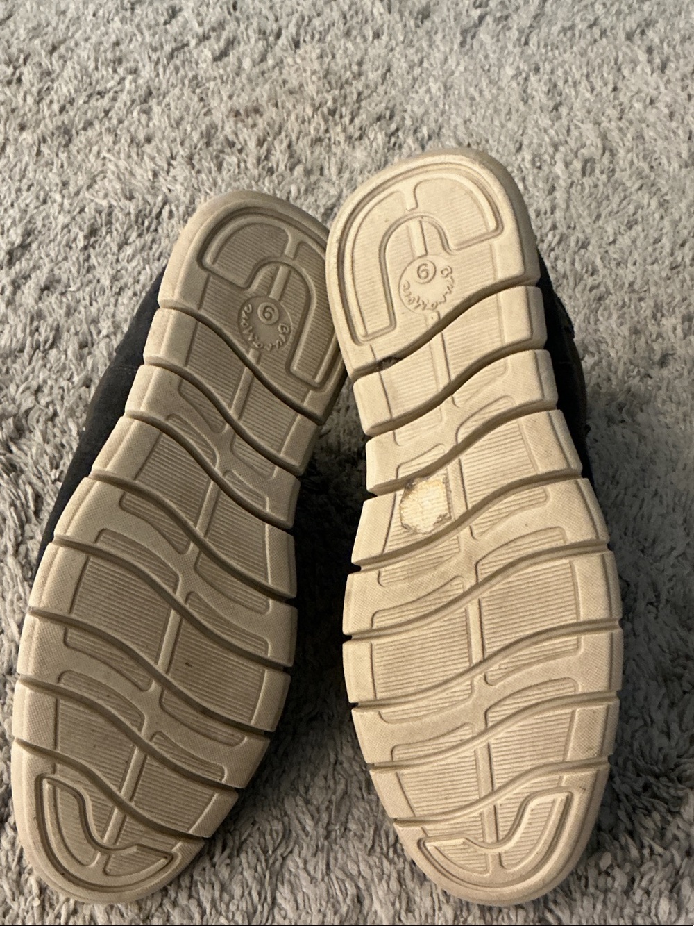 Bruno Marc Suede Chukka Boots grey size 9. Business casual preppy tennis prep - Picture 6 of 9